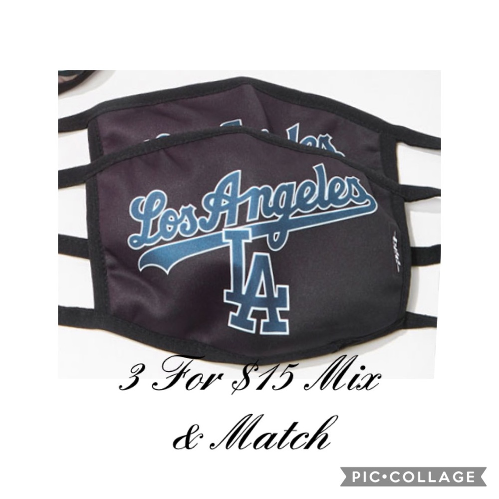 3 For $15 LA Dodgers Premium Pro Face Mask 💙New